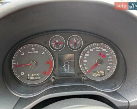 Сірий Ауді А3, об'ємом двигуна 1.6 л та пробігом 245 тис. км за 8700 $, фото 14 на Automoto.ua