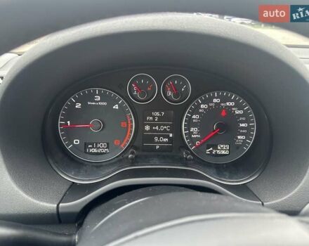Серый Ауди А3, объемом двигателя 1.97 л и пробегом 275 тыс. км за 9500 $, фото 15 на Automoto.ua