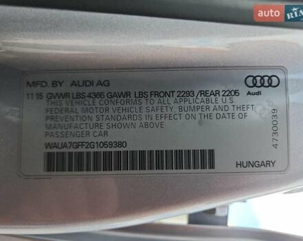Ауді А3 2015 у Львові на Automoto.ua Сірий Ауді А3, об'ємом двигуна 1.8 л та пробігом 120 тис. км за 2000 $, фото 11 на Automoto.ua