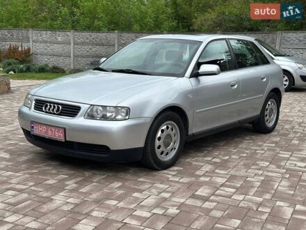 Сірий Ауді А3, об'ємом двигуна 1.6 л та пробігом 202 тис. км за 5300 $, фото 1 на Automoto.ua