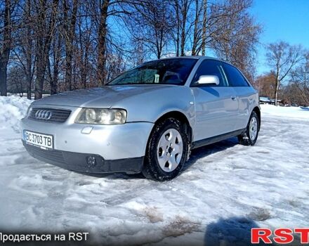 Серый Ауди А3, объемом двигателя 1.8 л и пробегом 376 тыс. км за 3800 $, фото 1 на Automoto.ua