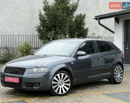 Серый Ауди А3, объемом двигателя 2 л и пробегом 220 тыс. км за 4450 $, фото 1 на Automoto.ua