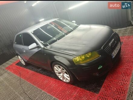 Серый Ауди А3, объемом двигателя 2 л и пробегом 481 тыс. км за 4300 $, фото 1 на Automoto.ua