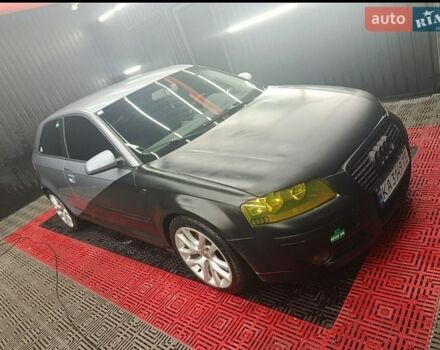 Серый Ауди А3, объемом двигателя 2 л и пробегом 481 тыс. км за 4300 $, фото 1 на Automoto.ua