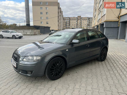 Серый Ауди А3, объемом двигателя 1.98 л и пробегом 186 тыс. км за 6990 $, фото 1 на Automoto.ua