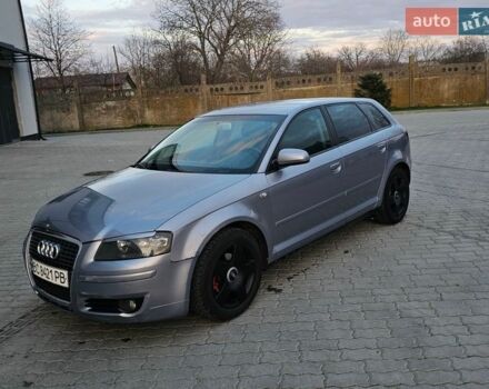 Сірий Ауді А3, об'ємом двигуна 1.6 л та пробігом 213 тис. км за 6900 $, фото 1 на Automoto.ua