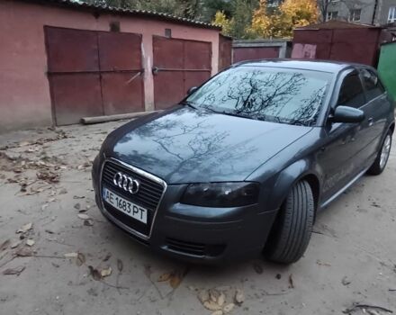 Серый Ауди А3, объемом двигателя 2 л и пробегом 270 тыс. км за 5000 $, фото 1 на Automoto.ua