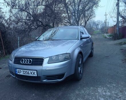 Серый Ауди А3, объемом двигателя 2 л и пробегом 311 тыс. км за 5000 $, фото 1 на Automoto.ua