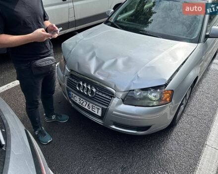 Серый Ауди А3, объемом двигателя 1.6 л и пробегом 261 тыс. км за 5000 $, фото 1 на Automoto.ua