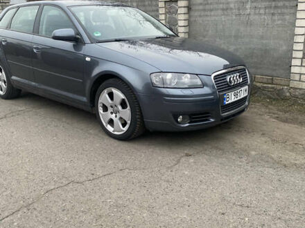 Серый Ауди А3, объемом двигателя 1.6 л и пробегом 265 тыс. км за 7500 $, фото 1 на Automoto.ua