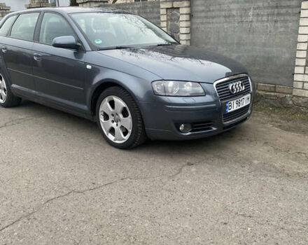 Серый Ауди А3, объемом двигателя 1.6 л и пробегом 265 тыс. км за 7500 $, фото 1 на Automoto.ua