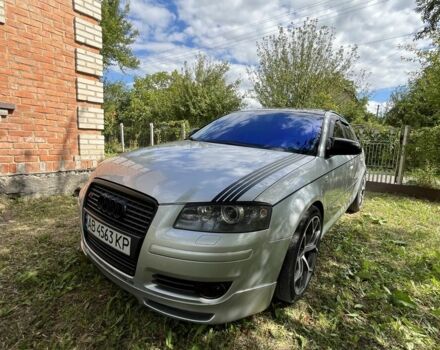 Серый Ауди А3, объемом двигателя 1.8 л и пробегом 220 тыс. км за 7800 $, фото 1 на Automoto.ua