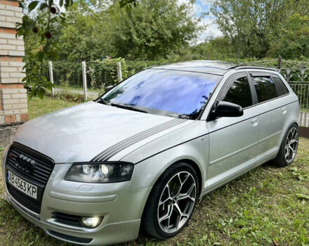 Сірий Ауді А3, об'ємом двигуна 1.8 л та пробігом 218 тис. км за 8500 $, фото 1 на Automoto.ua