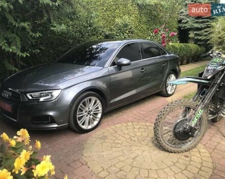 Серый Ауди А3, объемом двигателя 2 л и пробегом 56 тыс. км за 17500 $, фото 1 на Automoto.ua