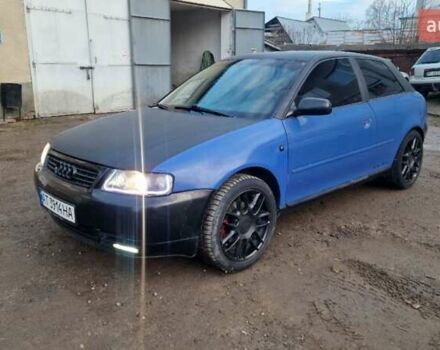 Синий Ауди А3, объемом двигателя 1.8 л и пробегом 350 тыс. км за 3000 $, фото 1 на Automoto.ua
