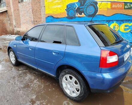 Синий Ауди А3, объемом двигателя 1.8 л и пробегом 156 тыс. км за 5500 $, фото 3 на Automoto.ua