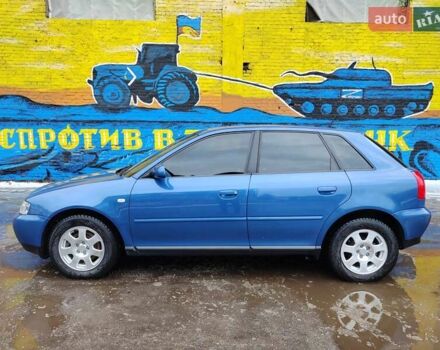 Синий Ауди А3, объемом двигателя 1.8 л и пробегом 156 тыс. км за 5500 $, фото 1 на Automoto.ua
