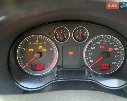 Синий Ауди А3, объемом двигателя 1.6 л и пробегом 216 тыс. км за 5650 $, фото 10 на Automoto.ua