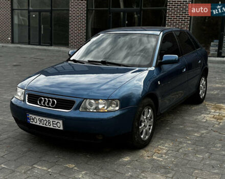 Синий Ауди А3, объемом двигателя 1.9 л и пробегом 211 тыс. км за 6700 $, фото 1 на Automoto.ua