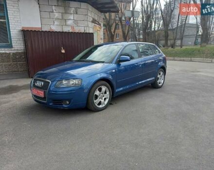 Синий Ауди А3, объемом двигателя 2 л и пробегом 230 тыс. км за 6800 $, фото 3 на Automoto.ua
