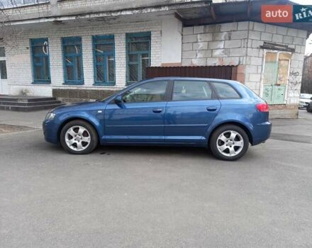 Синий Ауди А3, объемом двигателя 2 л и пробегом 230 тыс. км за 6800 $, фото 2 на Automoto.ua