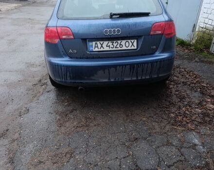 Синий Ауди А3, объемом двигателя 1.6 л и пробегом 240 тыс. км за 6500 $, фото 3 на Automoto.ua