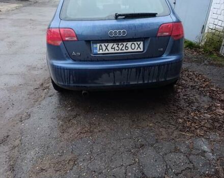 Синий Ауди А3, объемом двигателя 1.6 л и пробегом 240 тыс. км за 6500 $, фото 2 на Automoto.ua