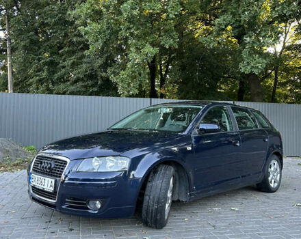 Синий Ауди А3, объемом двигателя 1.6 л и пробегом 204 тыс. км за 6500 $, фото 3 на Automoto.ua