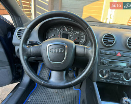 Синий Ауди А3, объемом двигателя 2 л и пробегом 269 тыс. км за 6400 $, фото 13 на Automoto.ua