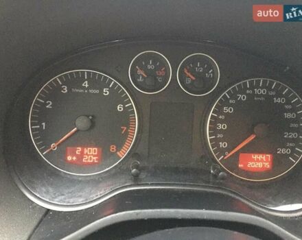 Синий Ауди А3, объемом двигателя 1.6 л и пробегом 202 тыс. км за 6599 $, фото 6 на Automoto.ua