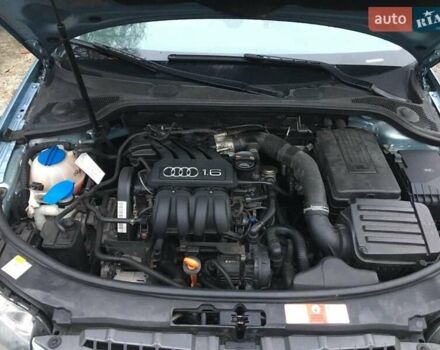 Синий Ауди А3, объемом двигателя 1.6 л и пробегом 202 тыс. км за 6599 $, фото 5 на Automoto.ua
