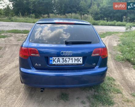 Синий Ауди А3, объемом двигателя 1.6 л и пробегом 237 тыс. км за 7250 $, фото 3 на Automoto.ua