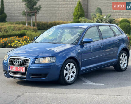 Синий Ауди А3, объемом двигателя 1.8 л и пробегом 220 тыс. км за 7500 $, фото 2 на Automoto.ua