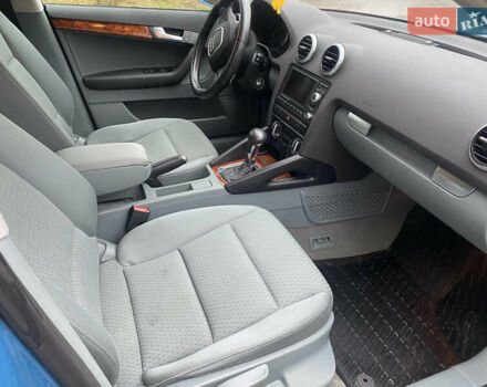 Синій Ауді А3, об'ємом двигуна 1.8 л та пробігом 219 тис. км за 9900 $, фото 20 на Automoto.ua