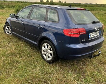 Синий Ауди А3, объемом двигателя 1.6 л и пробегом 256 тыс. км за 9650 $, фото 4 на Automoto.ua