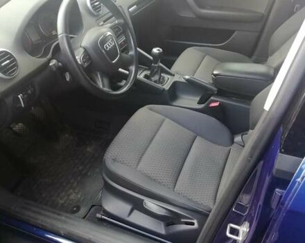 Синій Ауді А3, об'ємом двигуна 1.97 л та пробігом 215 тис. км за 9799 $, фото 5 на Automoto.ua