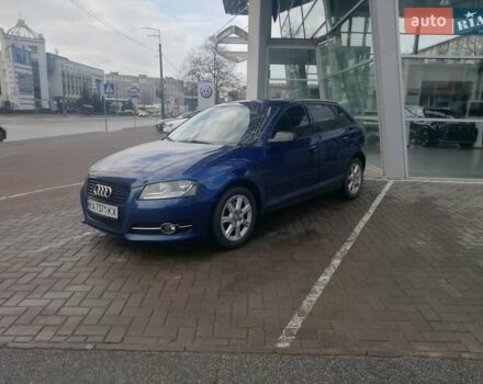 Синій Ауді А3, об'ємом двигуна 1.97 л та пробігом 215 тис. км за 9799 $, фото 1 на Automoto.ua