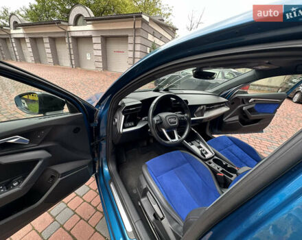 Синий Ауди А3, объемом двигателя 1.4 л и пробегом 48 тыс. км за 23750 $, фото 129 на Automoto.ua