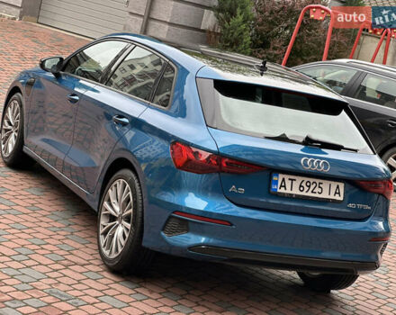 Синий Ауди А3, объемом двигателя 1.4 л и пробегом 48 тыс. км за 23750 $, фото 3 на Automoto.ua
