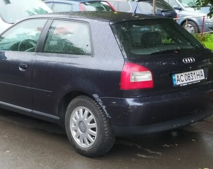 Ауди А3 2001 в Владимир-Волынский на Automoto.ua Синий Ауди А3, объемом двигателя 1.6 л и пробегом 196 тыс. км за 2700 $, фото 1 на Automoto.ua