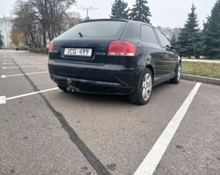 Синий Ауди А3, объемом двигателя 2 л и пробегом 348 тыс. км за 2500 $, фото 5 на Automoto.ua