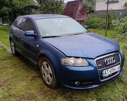 Синий Ауди А3, объемом двигателя 1.6 л и пробегом 330 тыс. км за 4400 $, фото 3 на Automoto.ua