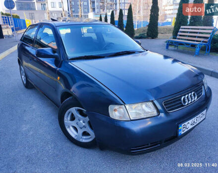Синий Ауди А3, объемом двигателя 1.78 л и пробегом 390 тыс. км за 2950 $, фото 1 на Automoto.ua