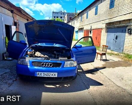 Синий Ауди А3, объемом двигателя 1.8 л и пробегом 240 тыс. км за 2800 $, фото 1 на Automoto.ua