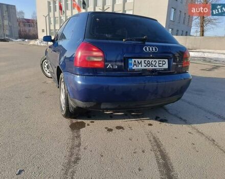 Синий Ауди А3, объемом двигателя 1.6 л и пробегом 285 тыс. км за 3500 $, фото 1 на Automoto.ua