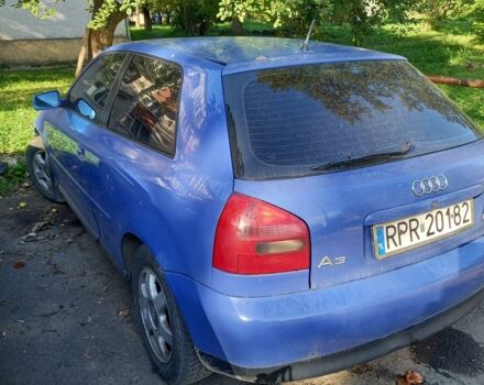Синий Ауди А3, объемом двигателя 1.9 л и пробегом 280 тыс. км за 2000 $, фото 1 на Automoto.ua