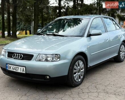 Синий Ауди А3, объемом двигателя 1.6 л и пробегом 233 тыс. км за 3850 $, фото 1 на Automoto.ua