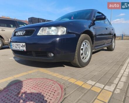 Синий Ауди А3, объемом двигателя 1.8 л и пробегом 325 тыс. км за 3400 $, фото 1 на Automoto.ua