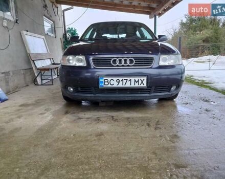 Синий Ауди А3, объемом двигателя 1.9 л и пробегом 320 тыс. км за 2950 $, фото 1 на Automoto.ua