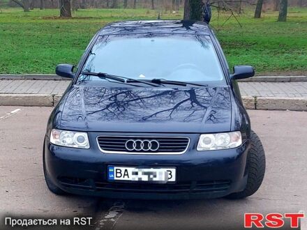 Синий Ауди А3, объемом двигателя 1.9 л и пробегом 150 тыс. км за 4000 $, фото 1 на Automoto.ua